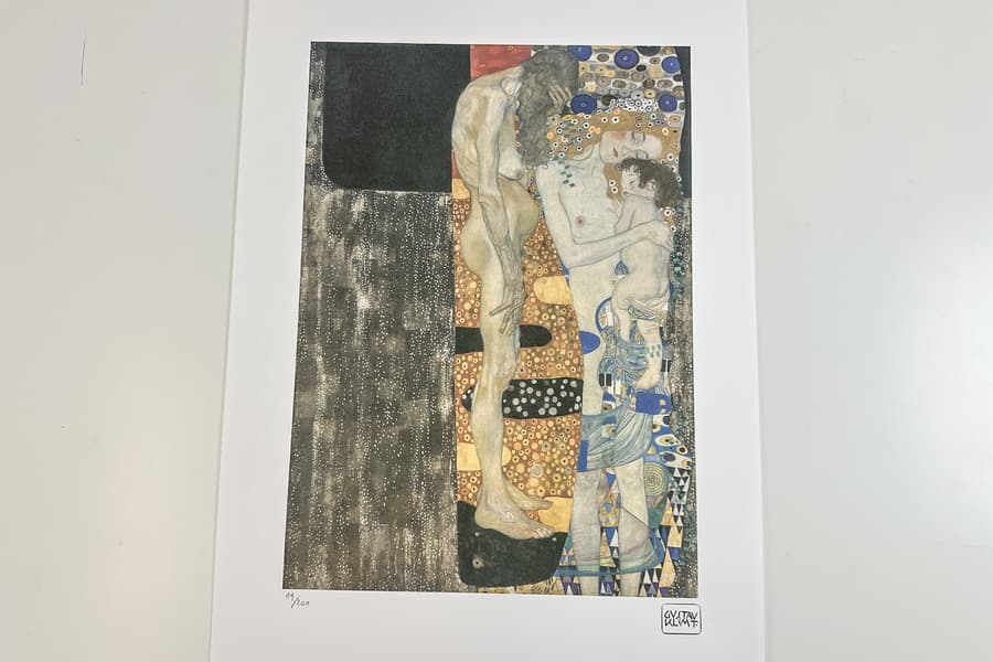 Lithografie nach Gustav Klimt, limitiert